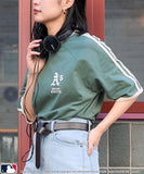 MLB 24 牛角袖印花 T