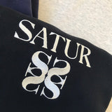 Satur 24 刺繡 logo 衛衣