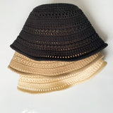 日系 25 鏤空漁夫帽