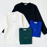 Beams 25 秋季刺繡長 T