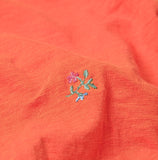 45R 25 秋季小花刺繡長 T