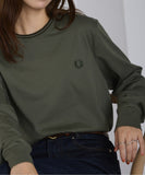 Fred Perry 24 刺繡圓領撞色長 T