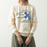 45R 25 冬季飛鳥印花衛衣