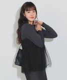 Beams 25 薄紗長 T