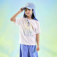 MLB Kids NY 漸變印花 T