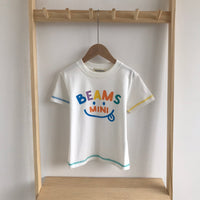 Beams Kids 笑面印花 T