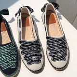 TB 織帶蝴蝶結漁夫鞋