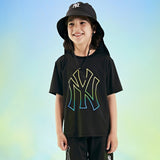 MLB Kids NY 漸變印花 T