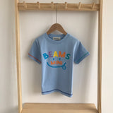 Beams Kids 笑面印花 T