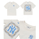 MLB Kids NY 印花 T