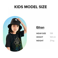 MLB Kids NY 漸變印花 T