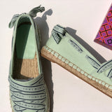 TB 織帶蝴蝶結漁夫鞋